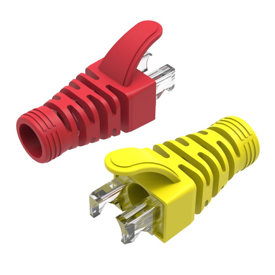 RJ45 Connector buckle type Strain Relief | Advanced Fiber Cabling ...