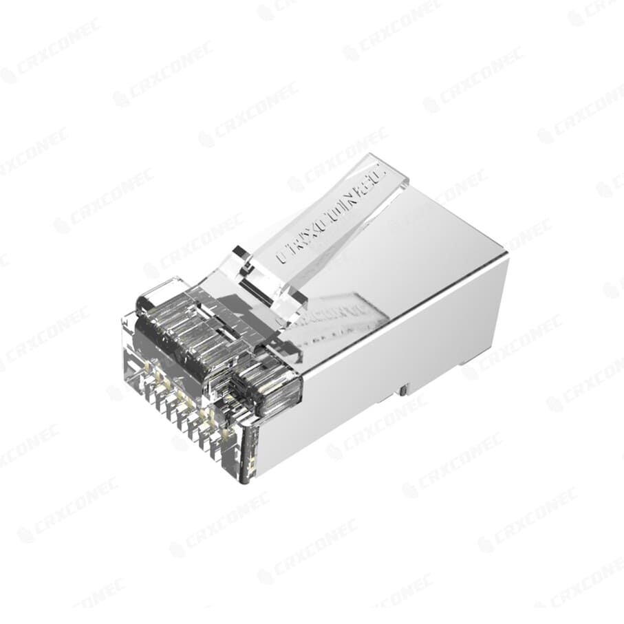 Conector RJ45 Ethernet STP Cat.6  Infraestructura avanzada de cableado de  fibra y centro de datos de CRXCONEC