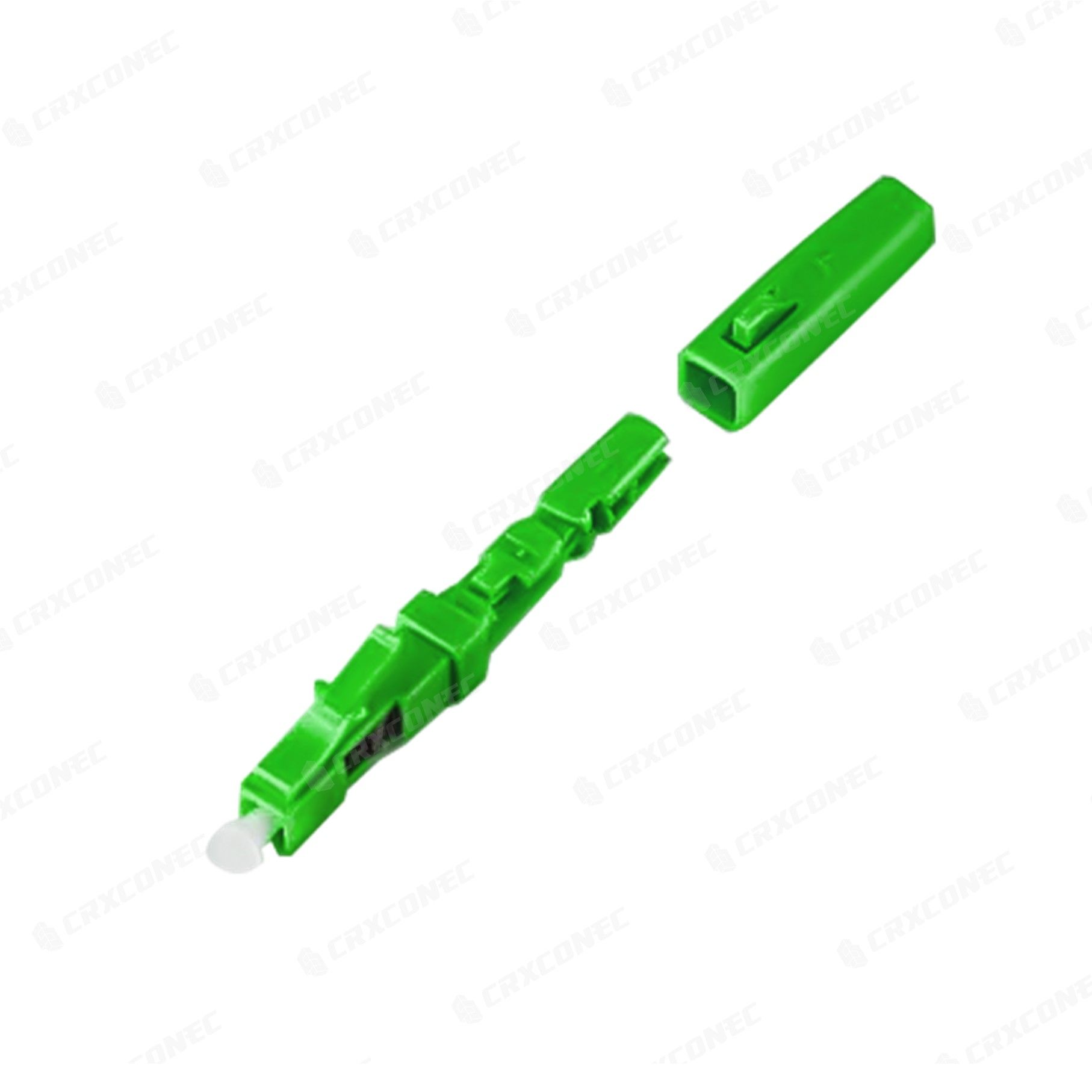 LC APC Field Installable Optical Fast Connector For Drop Cable ...