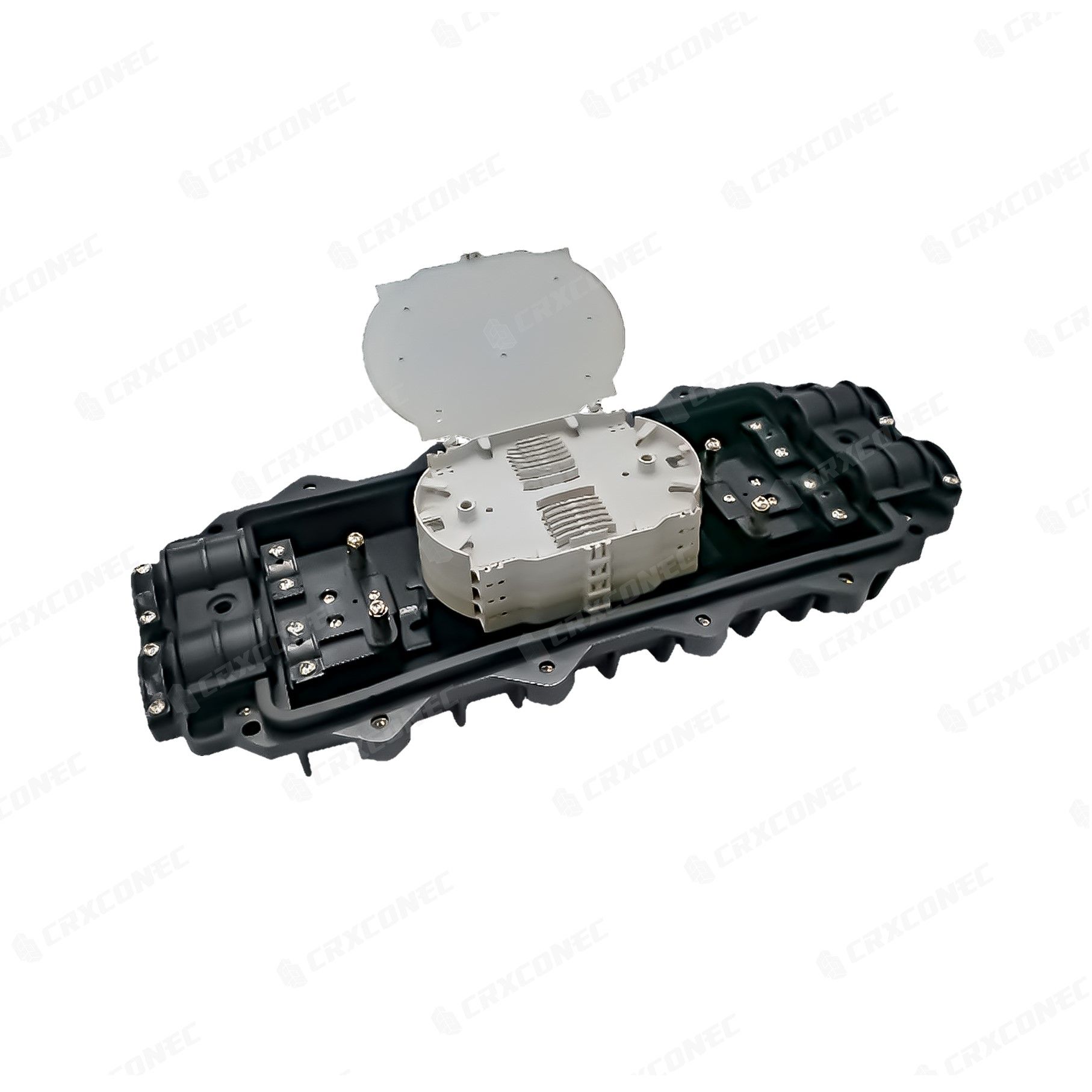 96 Core IP68 Inline Fiber Splice Joint Closure | Advanced Fiber Cabling ...