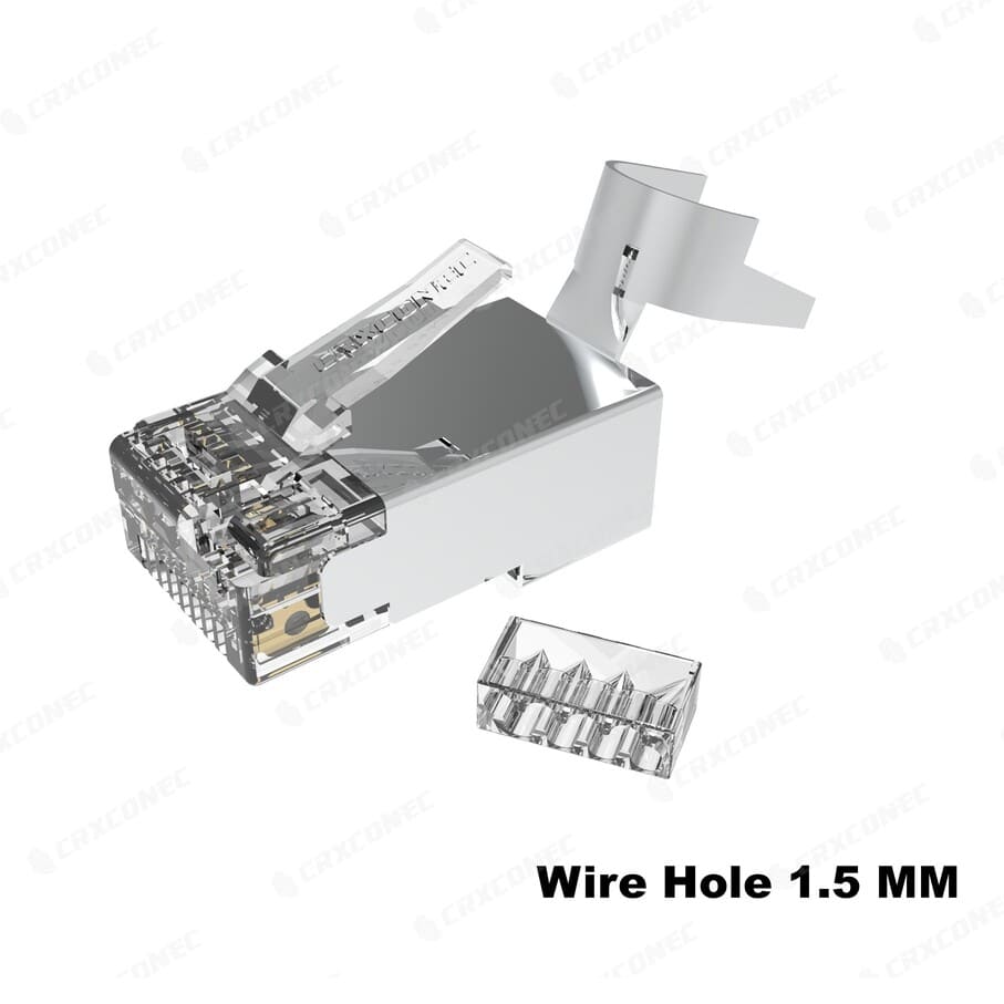 come fare rete LAN Ethernet rj45 categoria 7 cable crimping plug cat 7.  Guida tutorial 