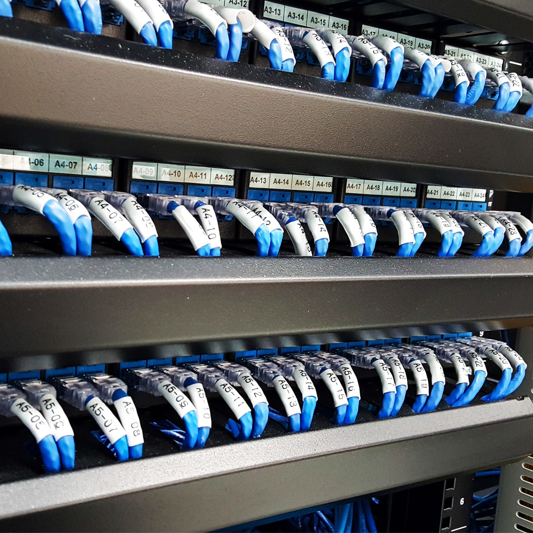 RJ45 Patch Panel And Cable Management | Top-Quality Structured