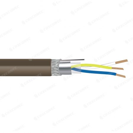 Standardowy kabel CC Link, podwójnie ekranowany SF/UTP 20AWG - Kabel CC Link Cat.5E Standardowy, podwójnie ekranowany SF/UTP 20AWG