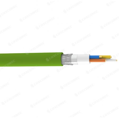 Industrial Profinet Type A 22AWG 2-Pair Shielded Cable - Industrial Profinet Type A 22AWG 2-Pair Shielded Cable