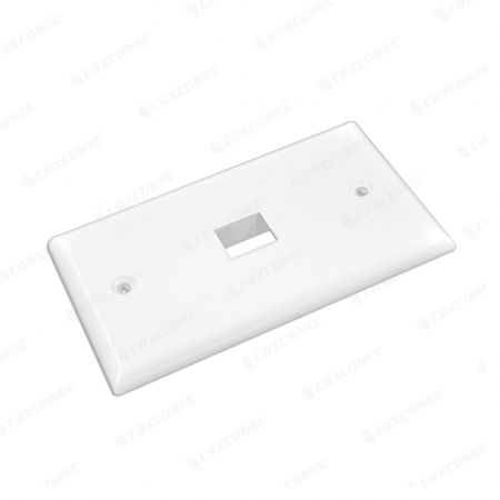 American Style 1 Port Ethernet Wall Plate Frame 114*70MM