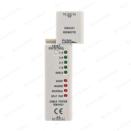 Тестер мережевого кабелю Ethernet LAN