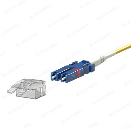 Easy-Ex Single Mode LC LC Duplex Fiber Patch Cord G657A2  Advanced Fiber  Cabling & Data Center Infrastructure from CRXCONEC