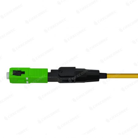 Поле встановлюваний швидкий з'єднувач SC APC для кабелю 2.0/3.0 мм - Одномодовий швидкий з'єднувач волоконного кабелю SC APC