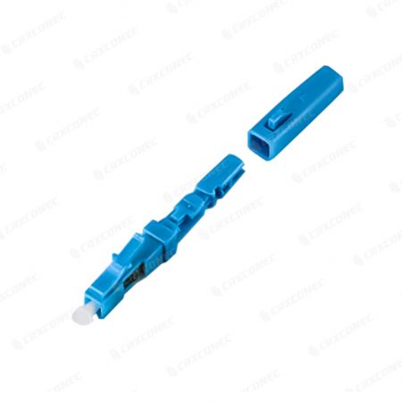 LC UPC Pre-embedded Fast Connector for drop cable