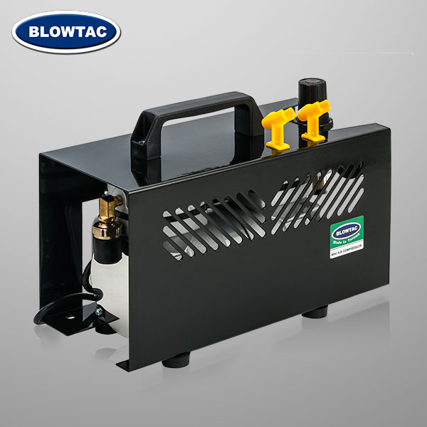 雙缸式小型空壓機加保護殼