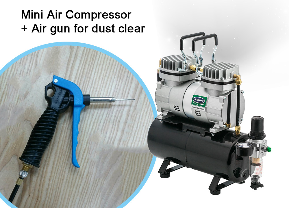 Mini 9v Compressor Single Cylinder Mini Air Compressor - Airbrush Compressor | Made in ...