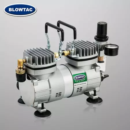 Compressor de ar mini de duplo cilindro