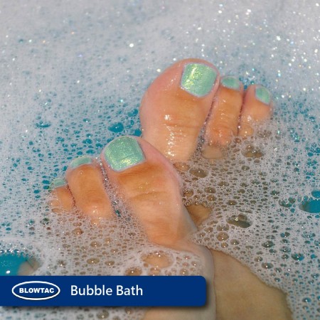 Baño de burbujas.