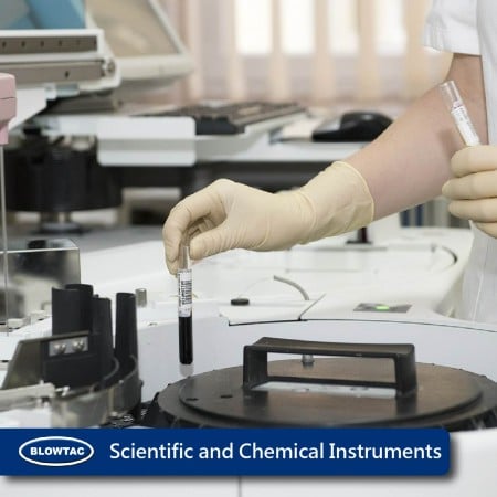 Instrumentos científicos e químicos.