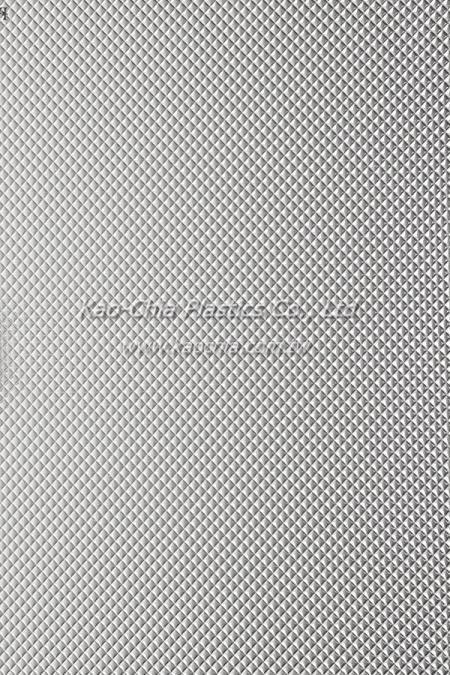 GPPS Patterned Sheet Transparent-Small Diamond - GPPS Patterned Sheet-Small Diamond Transparent