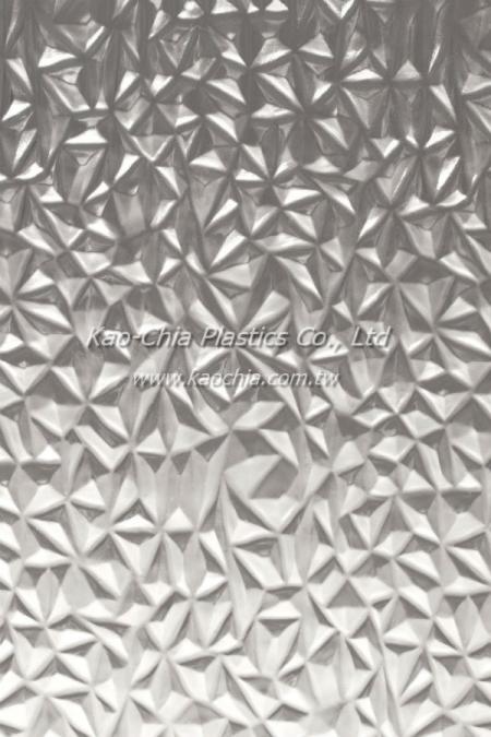 GPPS Patterned Sheet Transparent - GPPS Sheet-Patterned Sheet-Transparent P016