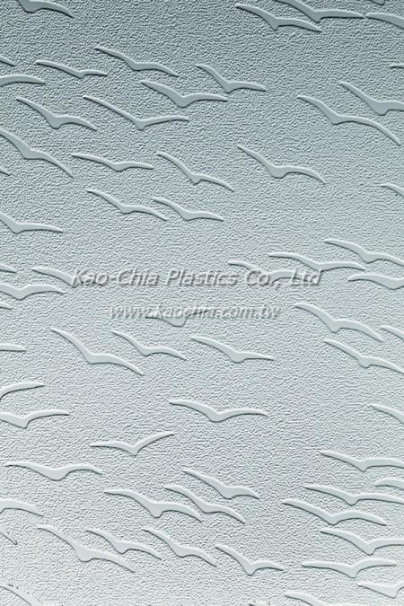GPPS Patterned Sheet Transparent - General Purpose Polystyrene Patterned Sheet - Seagull