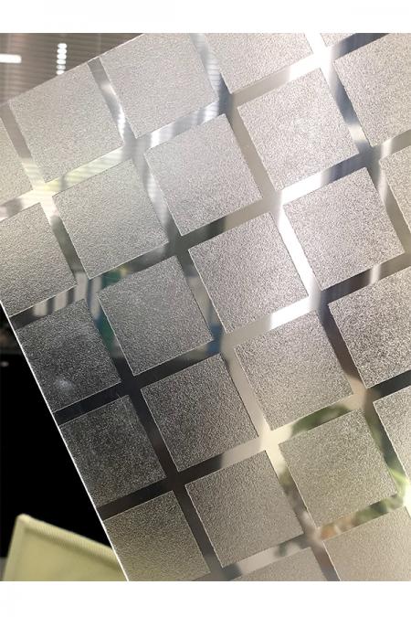 GPPS Patterned Sheet Transparent - General Purpose Polystyrene Patterned Sheet