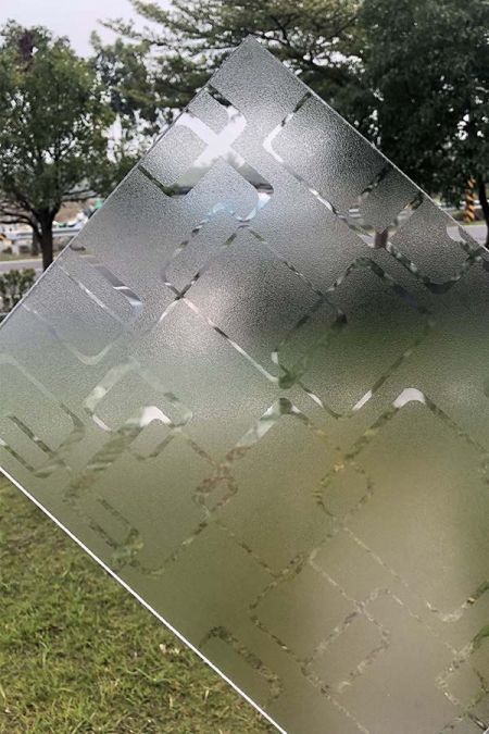 GPPS Patterned Sheet Transparent - General Purpose Polystyrene Patterned Sheet