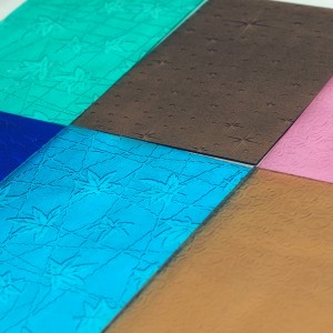 Tấm GPPS có hoa văn trong suốt - Tấm GPPS - Tấm có hoa văn - Trong suốt