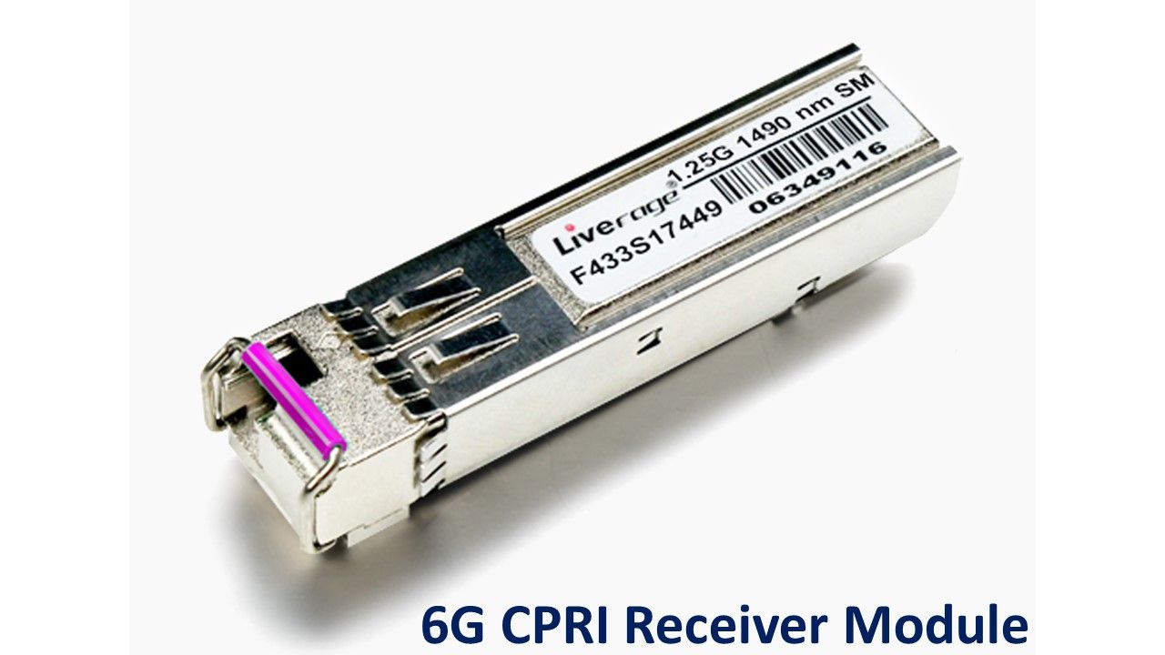 Cpri Factory 6G CPRI 수신 모듈 | 최첨단 광학 트랜시버 및 5G 인프라를 위한 테스트 솔루션