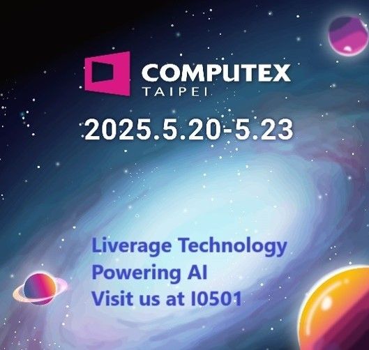 Liverage exhibirá en Computex Taipei 2025.