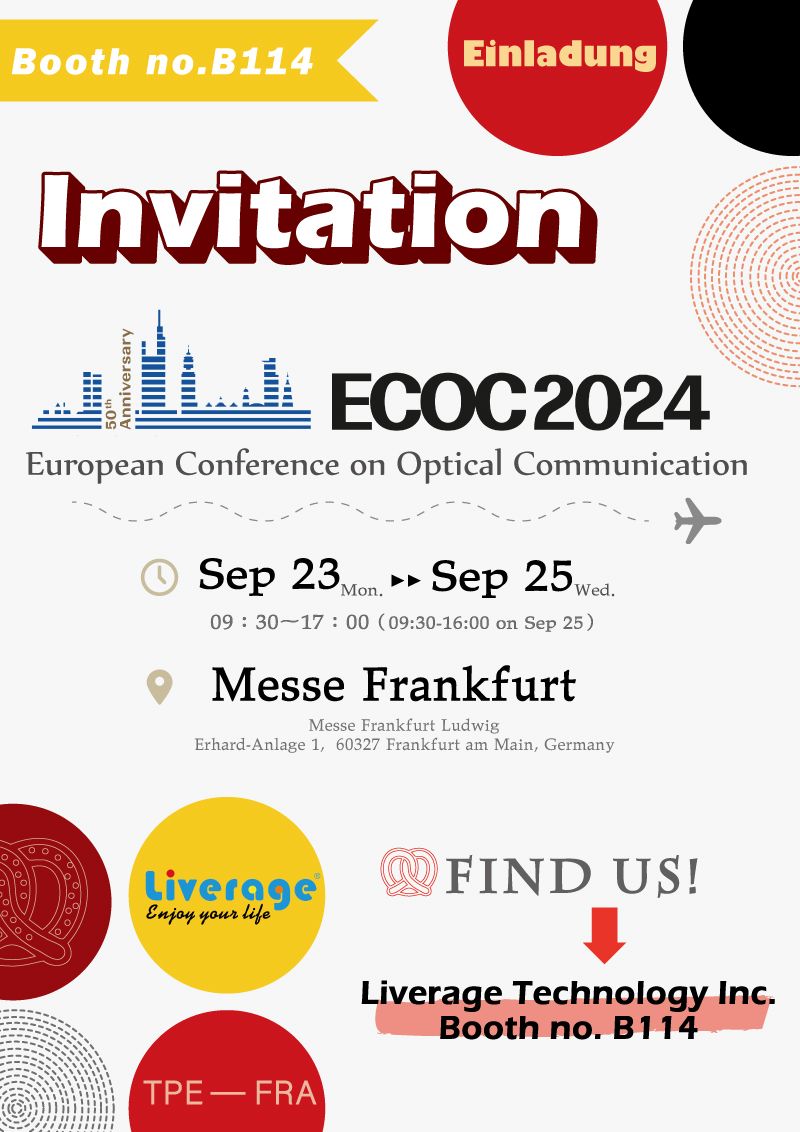 Liverage będzie wystawiać na ECOC EXHIBITION 2024