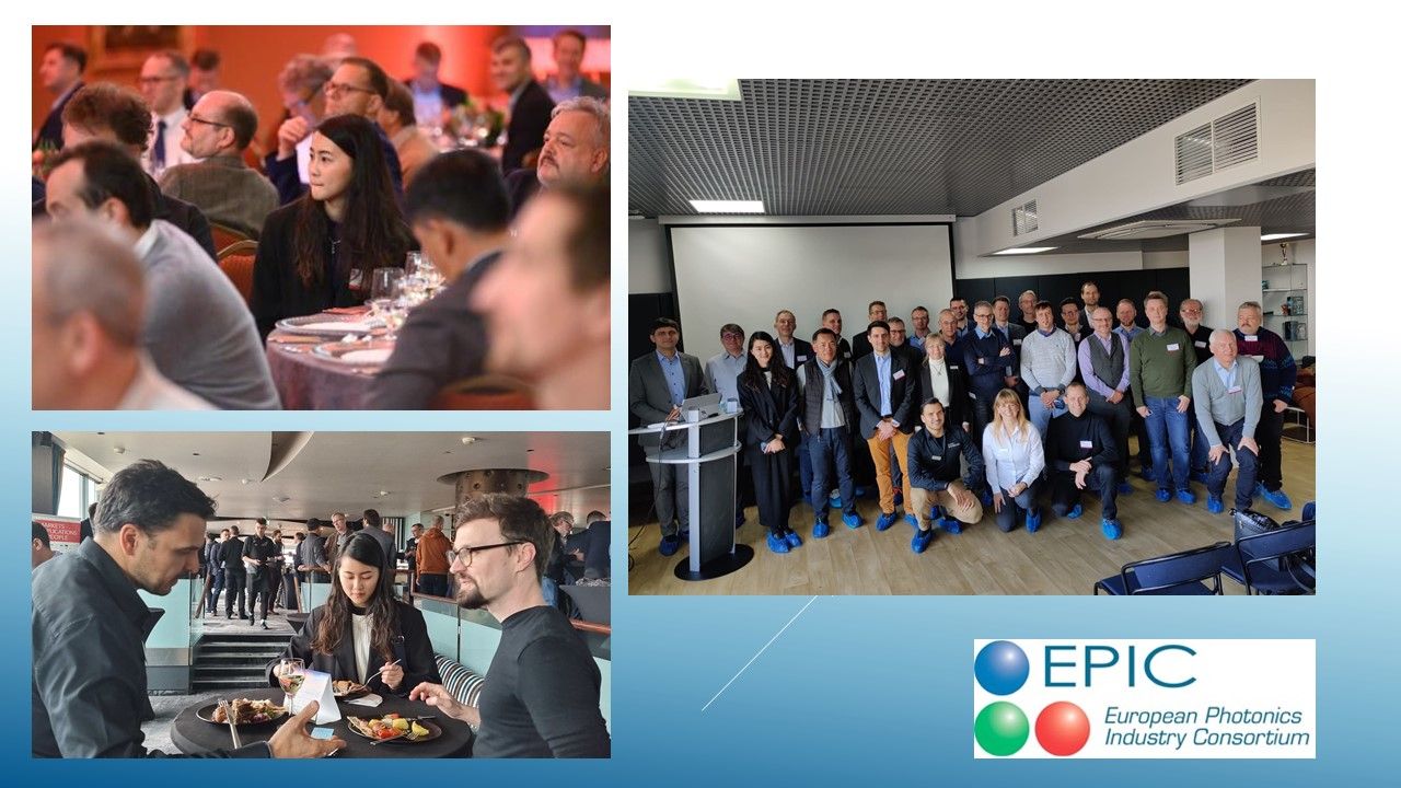 Liverage partecipa alle foto dell'evento EPIC (European Photonics Industry Consortium) 2022