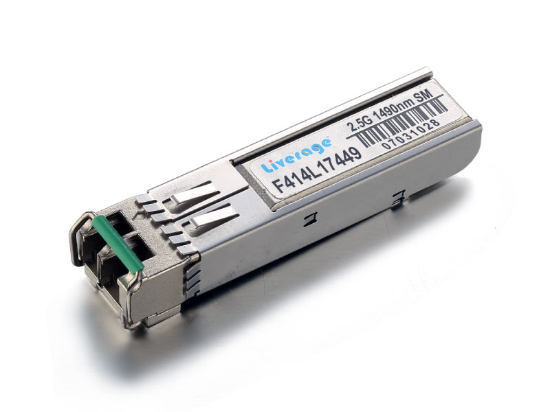 SFP CWDM ist eine Serie von SFP mit einer Geschwindigkeitsrate von 155Mbps ~ 10Gbps.