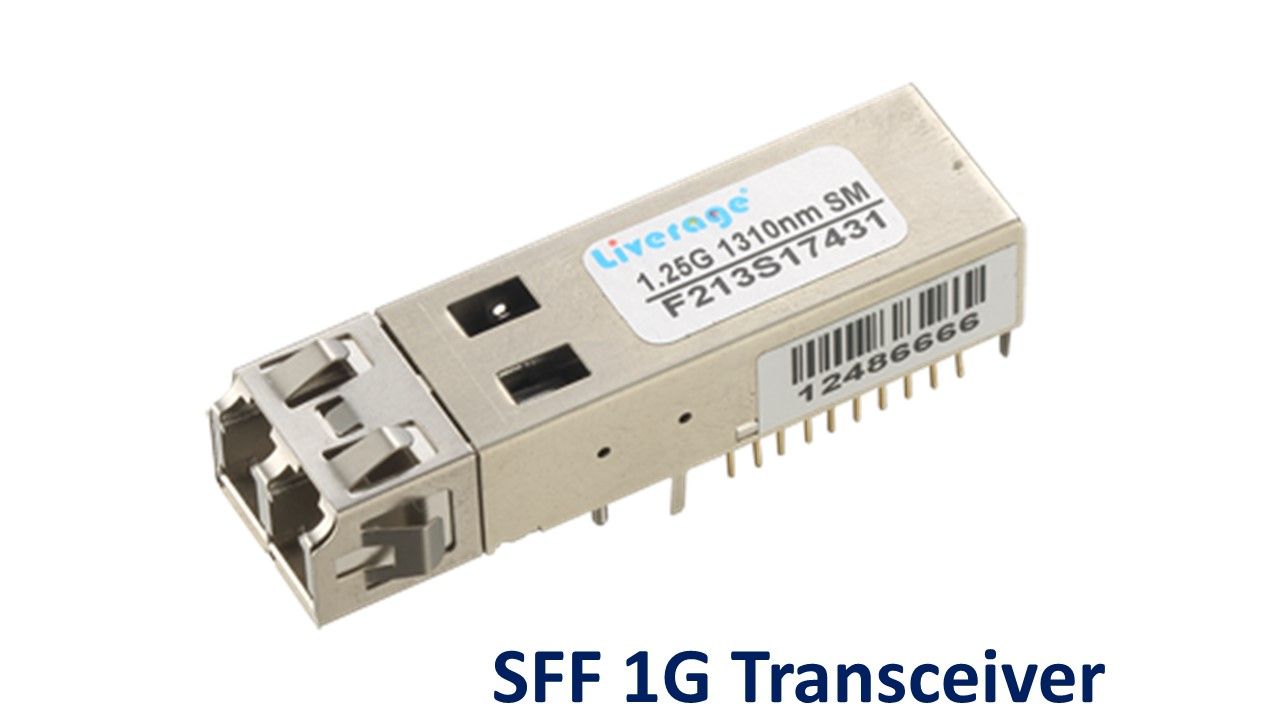 Vi levererar högkvalitativa 1Gbps SFF optiska transceivers.