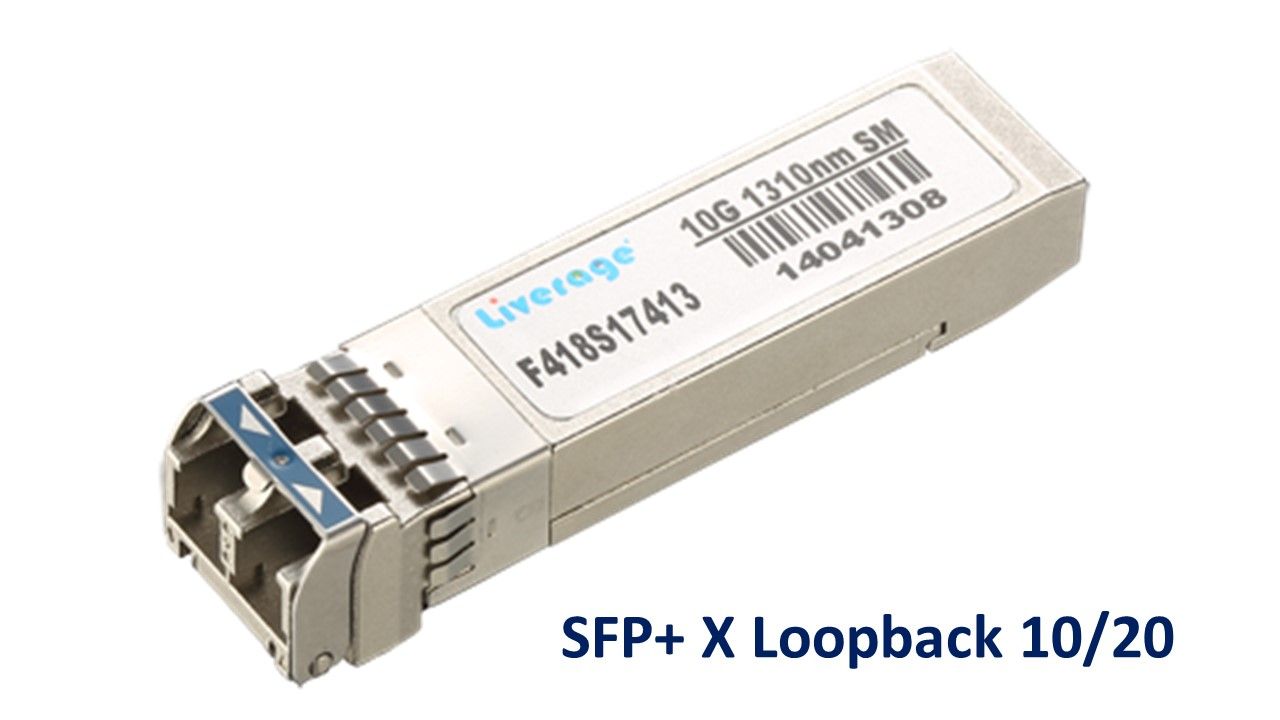 SFP+ X Loopback 10/20 | Cutting-Edge Optical Transceivers and Testing ...