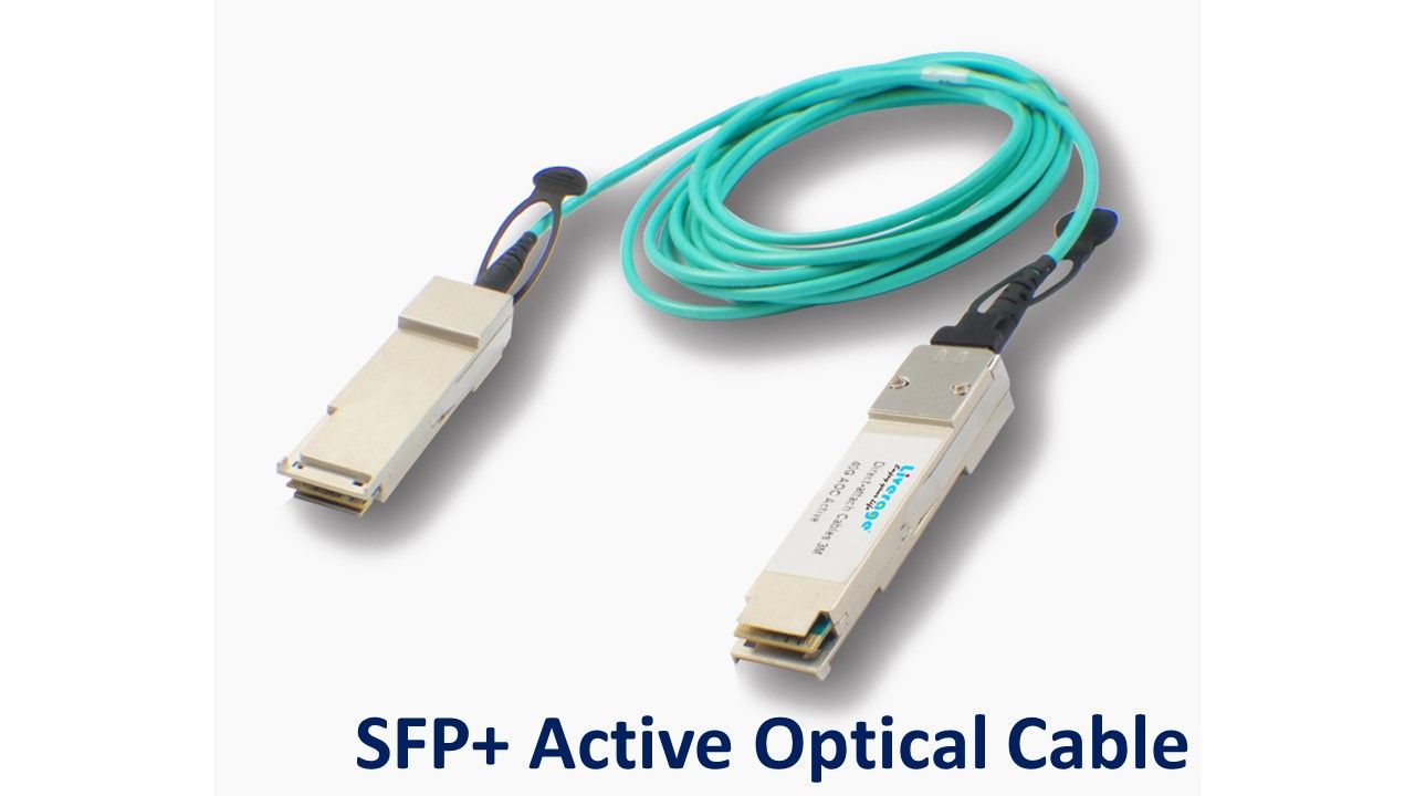 Cable óptico activo SFP+ - Cables AOC  Fabricante de equipos y piezas de  comunicación por radio certificados por TUV y CB - Liverage Technology Inc.