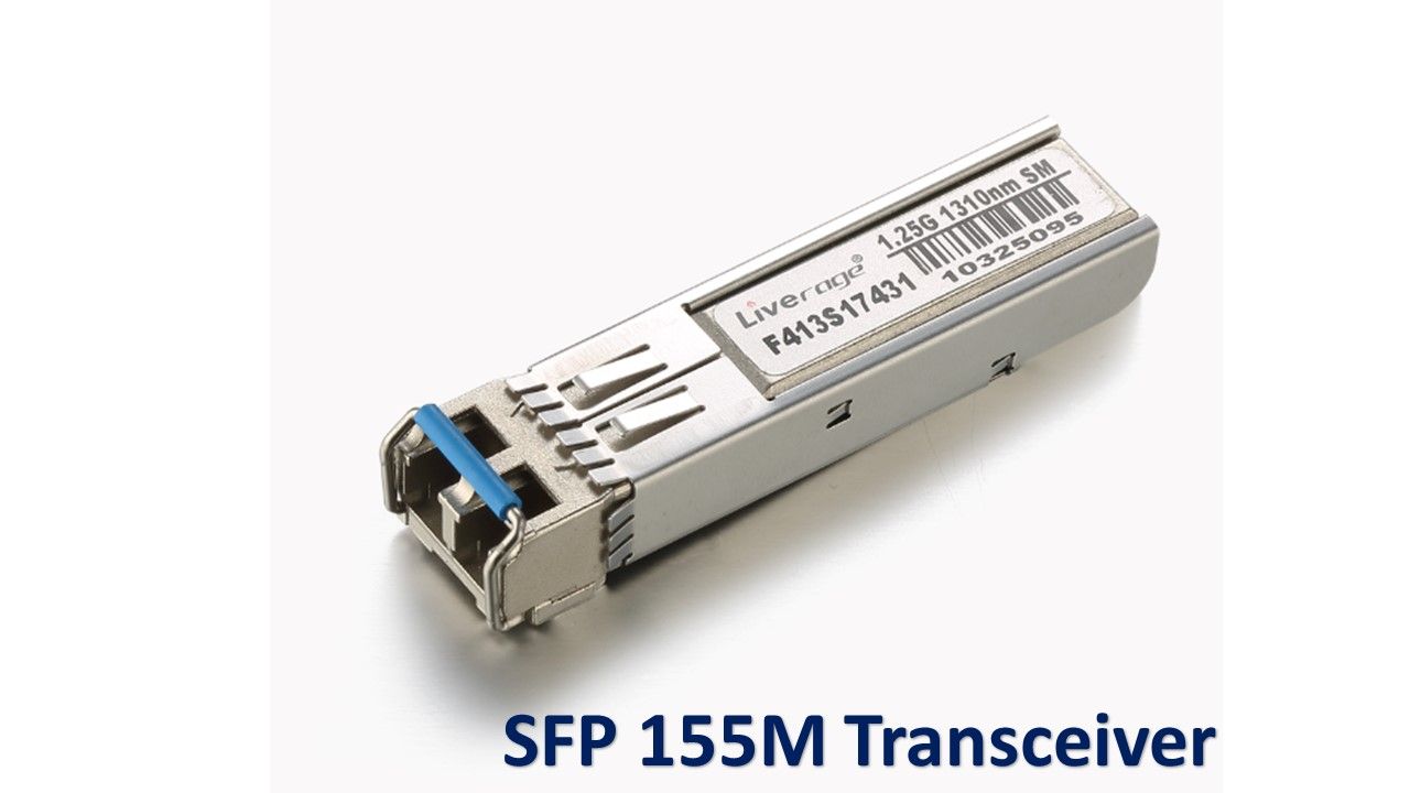 Hız oranı 155Mbps'ye kadar olan ve iletim mesafesi 120km'ye kadar olan SFP.