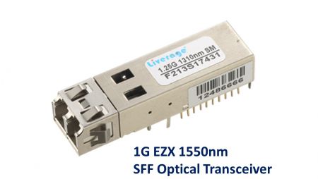1G EZX 1550nm SFF Optisk Sende- og mottakermodul