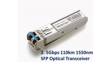 2. Transceptor óptico SFP de 5Gbps y 110km a 1550nm - 2. Transceptor óptico SFP de 5Gbps y 110km