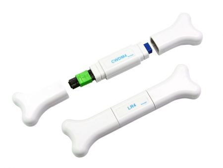 Adaptadores para testar LR4/ER4 e CWDM4.