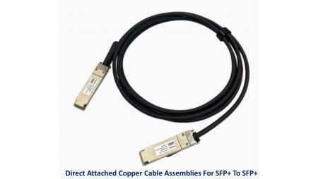 Direkte tilkoblede kobberkabelsett for SFP+ til SFP+