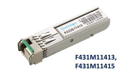 Trasmettitore ottico SFP bidirezionale da 155Mbps a 40km - Trasmettitore ottico SFP bidirezionale da 155Mbps a 40km