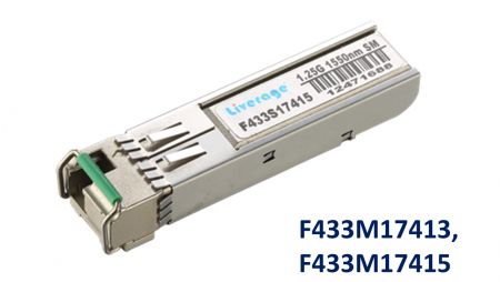 1G Transceiver optique SFP bidirectionnel EX 1310nm/1550nm - 1G Transceiver optique SFP bidirectionnel EX 1310nm/1550nm