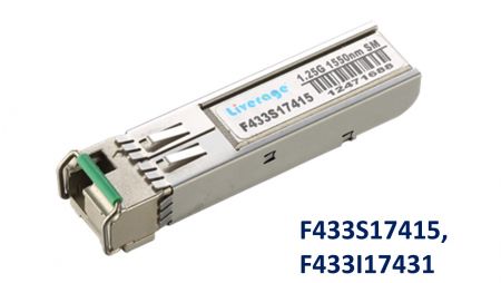 1G Tosidig LX 1310nm/1550nm SFP Optisk Transceiver