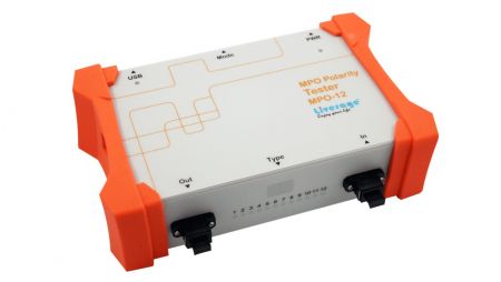 Probador de polaridad de fibra MPO 8/12/24 - Solución fácil e instantánea para verificar defectos y polaridad del cable MPO