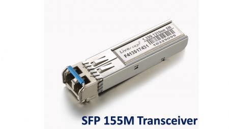 SFP 155M 변조기 - 속도가 155Mbps이고 전송 거리가 120km까지 가능한 SFP입니다.