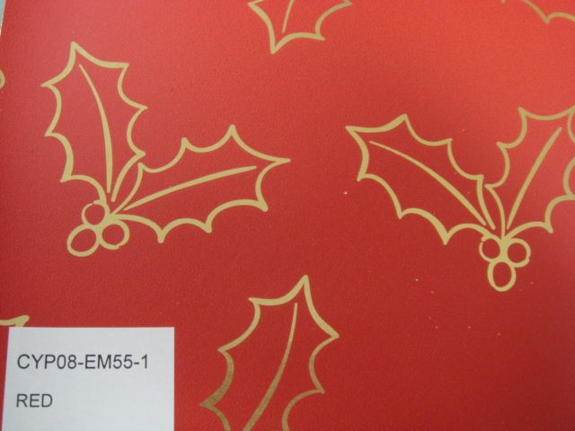 60gram metallized paper printed with  designs for your selected Christmas gifts wrapping