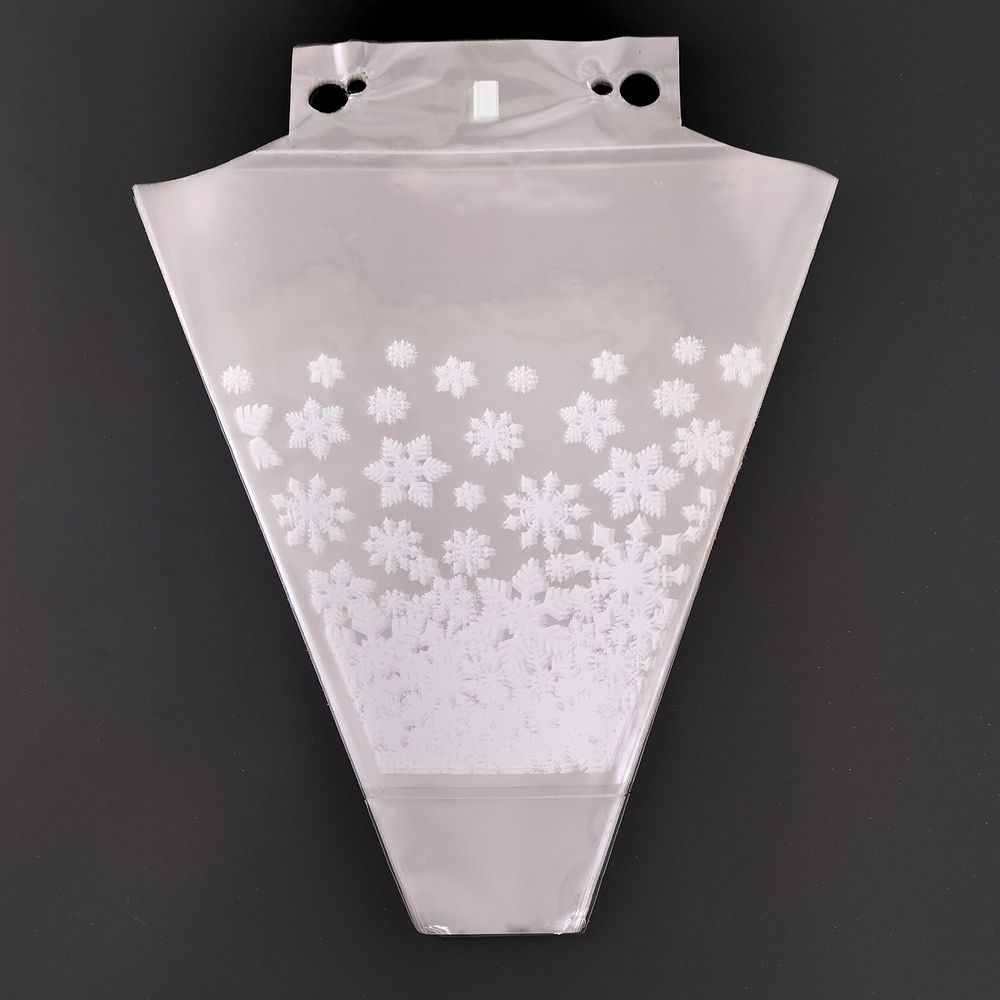 customized print CPP flower sleeves for foliage plants packaging