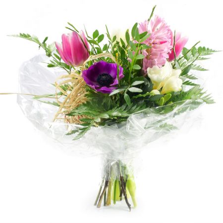clear transparent bopp and cpp flower sleeves for fresh flower bouquets