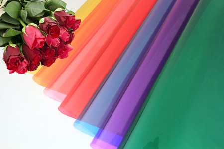 BOPP Film With Translucent Color Printed Flower Wrapping & Gift Wrapping - Transparent Color Printed Cellophane BOPP Flower Wrap in Roll & Sheet
