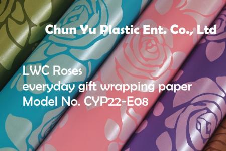 Roses everyday LWC gift wrapping paper