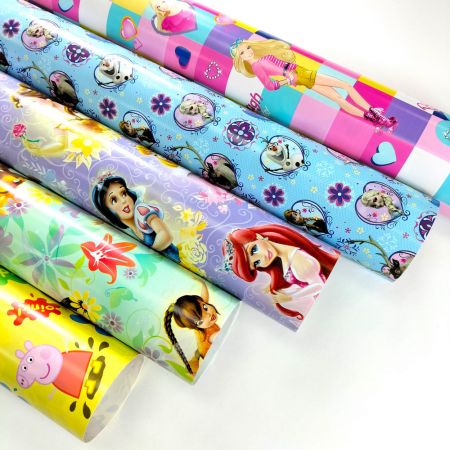 premium sustainable kids custom gift wrapping roll