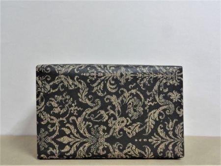 Damask Floral 70gram natural brown kraft gift wrapping paper - Damask Floral in different colors on 70gram natural look brown kraft paper ideal for gift wrapping