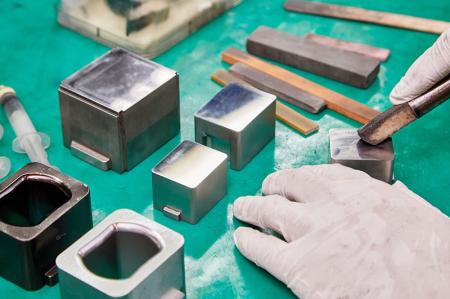 Polieren bis zum Unter-Spiegel-Finish